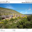 Croquis sectores Barranco Fondo  - Resea de los sectores de la escuela de escalada Barranco Fondo.