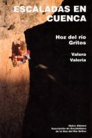 Escaladas en Cuenca, Hoz del r�o Gritos. Valera, Valeria - 