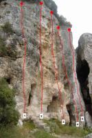 Sector Solita: Escalada en Cales Coves - Sector Solita: