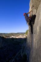 Abriendo a Jack: Edu abriendo el segundo largo de JACK EL DESTREPADOR (6a+/6a+) 40 M Escalada en Jérica - Abriendo a Jack: Edu abriendo el segundo largo de JACK EL DESTREPADOR (6a+/6a+) 40 M