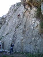 La Norte-1: Escalada en Nuestra Señora de la Peña, sector La Norte - La Norte-1: