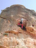 Mola Javier: Escalada en La Mola de Montesa, sector Pared de la Mola - Mola Javier: