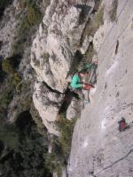 Obrint el sector Mirall: Escalada en Penya Ramiro - Obrint el sector Mirall: