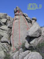 Punta Conejo: Escalada en Valdemanco - Punta Conejo:
