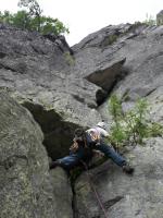 Escalada en La Laguna Negra - L1 de Tratado Elemental de Escalada: 