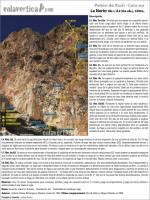 Escalada en Pe��n de Ifach - Croquis La Nariz: Rese�a de La Nariz en el sector sur del Pe�on de Ifach