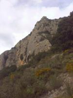 Escalada en Penya Ramiro - vista real: 