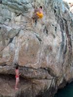 Valeeee...!!!: Guillem donant-ho tot!!! Escalada en Castillo de Peñíscola - Valeeee...!!!: Guillem donant-ho tot!!!