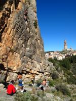 Escalando en Huajalotes: Sector Huajalotes con vistas a Jérica Escalada en Jérica - Escalando en Huajalotes: Sector Huajalotes con vistas a Jérica