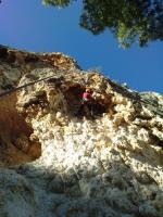 Escalada en Guadalest - Orxata de xufa: en el sector Penya Alcal�