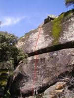 Escalada en Castillo de Bayuelas - Al mal tiempo buena cara: 