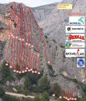 Escalada en Guadalest - Cara Sur: 
