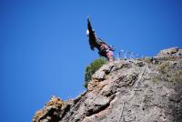 Escalada en Manzanera - Leonardo en Titanic: 