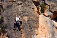 Para empezar...: Escalanda en la Mola de Montesa. Escalada en La Mola de Montesa - Para empezar...: Escalanda en la Mola de Montesa.