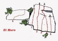 Escalada en Castillo de Bayuelas - El Muro: 