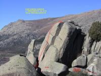 Punta Bífida Freedompayo: Escalada en Valdemanco - Punta Bífida Freedompayo: