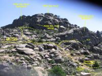Situación Peña del Tejo Medio: Escalada en Valdemanco - Situación Peña del Tejo Medio: