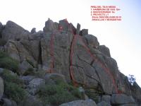 Peña de Tejo Medio: Escalada en Valdemanco - Peña de Tejo Medio:
