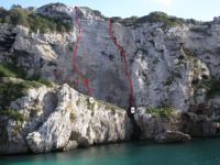 Sector Placa: Escalada en Cales Coves - Sector Placa:
