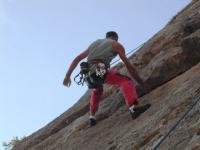 A quien no le gusta posar?: Escalada en La Mola de Montesa, sector Tormo Gros, cara Norte - A quien no le gusta posar?: