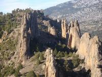 Escalada en Manzanera - Vistas de la zona: 