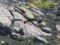 FURTIVOS DE LA ROCA: Escalada en Valdemanco - FURTIVOS DE LA ROCA: