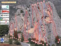 Escalada en Guadalest - Cara Oeste: 