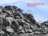 Peña de Tejo derecho: Escalada en Valdemanco - Peña de Tejo derecho: