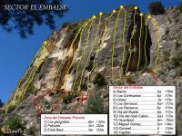 Reseñas sector del embalse: Reseñas extraídas de la web www.elev-arte.com
Aviso: Algunas vías son algo más difíciles de lo que pone aquí. (Medio punto) Escalada en Cortes de Pallás - Reseñas sector del embalse: Reseñas extraídas de la web www.elev-arte.com
Aviso: Algunas vías son algo más difíciles de lo que pone aquí. (Medio punto)