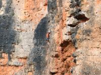 Escalando el La Cueva de la Mora (Albéitar 6a+): Escalada en Cortes de Pallás - Escalando el La Cueva de la Mora (Albéitar 6a+):