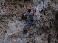 Escalada en Pe�a Mar�a - La primera es la m�s dificil: 