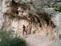 joc de mans: Escalada en La Marxuquera - joc de mans:
