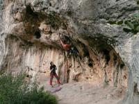 joc de mans: Escalada en La Marxuquera - joc de mans: