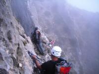Escalada en B�rnia - Paso de V: 