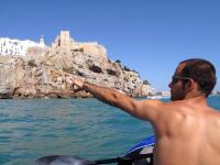 Vía a la vista!!!: Escalada en Castillo de Peñíscola - Vía a la vista!!!: