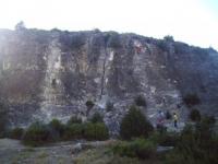 Sector Rompeculos: Escalada en Valeria - Hoz del río Gritos - Sector Rompeculos: