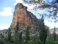 Pico de la Muela: Escalada en Valeria - Hoz del río Gritos - Pico de la Muela: