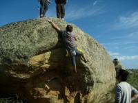 Escalada en Malpartida - Barruecos - El bidedo: 