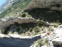 Escalada en B�rnia - escalda en la cresta: 