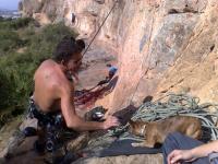 peu de via: Escalada en Cueva de la Azohía - peu de via:
