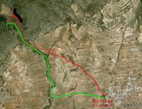 Escalada en Penya Ramiro - Aproximaci� recomanada: 