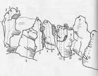Escalada en Valeria - Hoz del r�o Gritos - Sector Casas Colgadas: 