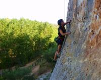 Escalada en Cova de la Petxina - Mi primera vez...: 