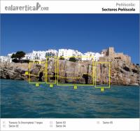 Sectores Peñíscola: Escalada en Castillo de Peñíscola - Sectores Peñíscola: