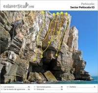 Sector Peñíscola 03: Escalada en Castillo de Peñíscola - Sector Peñíscola 03: