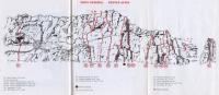 Escalada en Penyes de Guaita - Pl�nol de vies: 