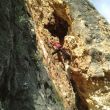 Cavernicola - en Penya Alcala. Ojo a los tramos con roca descompuesta